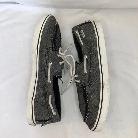 Vans Faded Black Canvas Beach Loafers Size Men's 6, Women's 7.5 - Picture 7 of 10